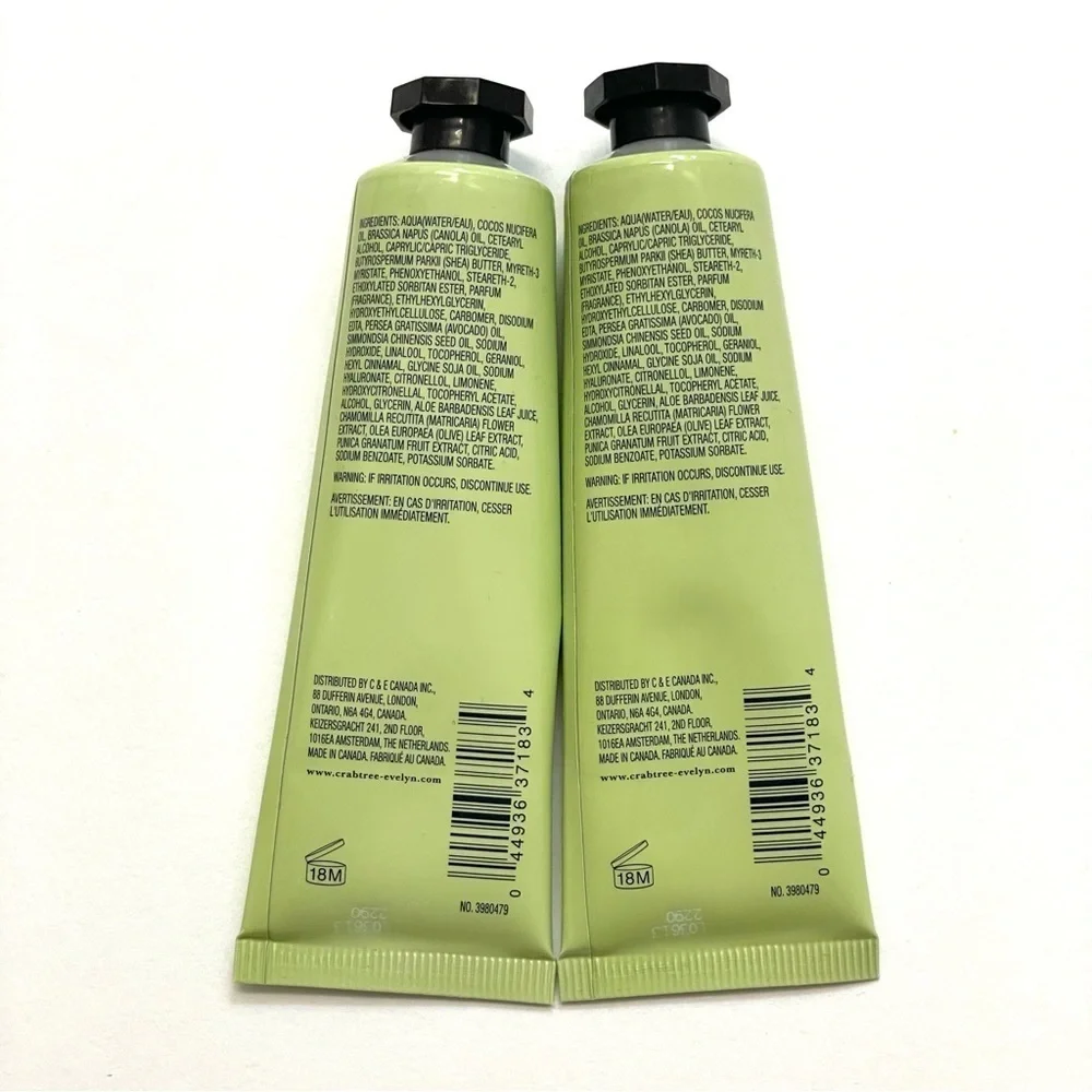 Crabtree & Evelyn Lily Hand Therapy .9 oz Travel Purse Size Lotion
